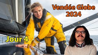 ⛵Vendée Globe 20242025🇫🇷  Jour 4 Débrief Crémer Dalin Richomme Lunven Beyou [upl. by Vittoria]