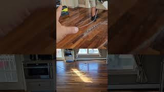 ✅ Hardwood Floor Transformation WAX REMOVAL  Short Hills NJ [upl. by Nafets]