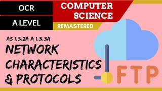 57 OCR A Level H046H446 SLR11  13 Network characteristics amp protocols [upl. by Kalam]