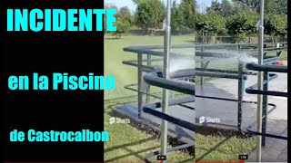 INCIDENTE en la piscina de Castrocalbón [upl. by Anglim]