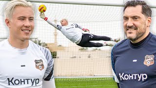 I Joined a Pro Team Fc Ural Training Camp in Dubai [upl. by Wiese]