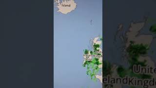 Extratropical cyclone hit Ireland with winds 110 kmh [upl. by Anum]