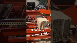 How many do you count sawmill woodmizer lumber mill [upl. by Annez]