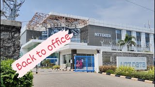 Back to office  NTT Data Coimbatore  Chill Sez IT park  Saravanampatti  sweet memories [upl. by Topping941]