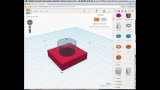 TinkerCAD  Creating Holes [upl. by Porush]