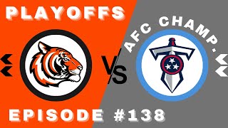 Tecmo Super Bowl Gameplay — Bengals vs Titans — Episode 138 [upl. by Lekkim]