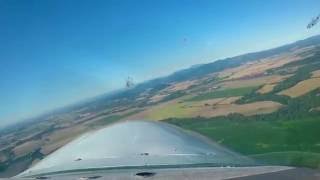 Bellanca Super Viking N9517E flight to 7S5 Independence Oregon [upl. by Inaliak]