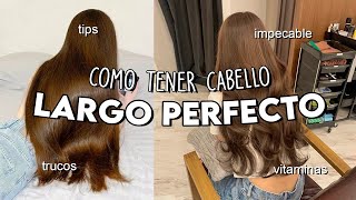 12 TIPS para  por fin  tener CABELLO LARGO [upl. by Eenattirb]