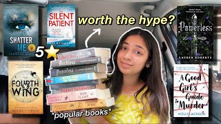 I Read the most VIRAL books are they worth the hype✨ MUST READ 5 star reads overrated books📚 [upl. by Lauren]