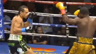 ADRIEN BRONER KNOCKED DOWN LOSES TO BLAIR COBBS [upl. by Eislel]