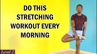 20Minute Beginner Stretching Workout to Do Every Morning [upl. by Anaihk]