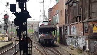 UrlaubsExpress Autoreisezugwagen in Hamburg Hbf UEX1395 Verona Porta Nuova [upl. by Froehlich]