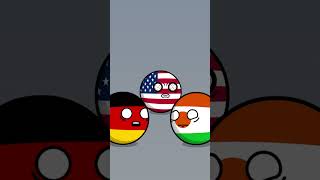 NIG VS GER meme countryballs [upl. by Araccat]