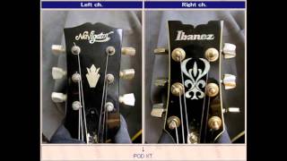 Navigator 335Type vs Ibanez AS200 1984 [upl. by Zat466]