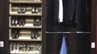 Electric Shoe Conveyor  motorized shelving that revolves [upl. by Rainwater]