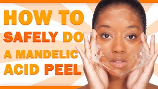 Melanopeels Mandelic Acid Peel  How to Use [upl. by Rhody141]