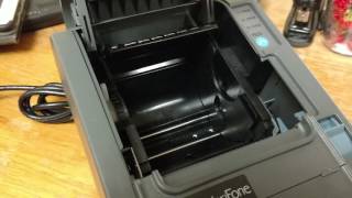 Verifone RP300 Adjustment plate removal [upl. by Acinomal]