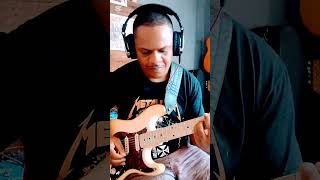 Palankin corre Joãocorre Solo na guitarra Michael ADVANCED guitar guitarcover shortvideo [upl. by Erehc]