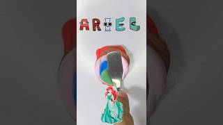 A R I E L  character Color Mix satisfying asmr art shorts [upl. by Dulcia614]