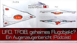 UFO TR3B geheimes Flugobjekt Ein Augenzeugenbericht Podcast [upl. by Elocyn302]