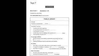 Cambridge 12 Listening Test7। Part 1 । IELTS Listening Test onlineenglishhometutor ielts [upl. by Aniaz]