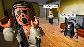 Scary Movie 2 Parody Roblox  The TV is leaking  Roblox Brookhaven🏡 RP  Funny Moments  Yo Roblox [upl. by Enirual523]