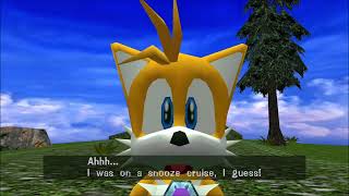 Tails saying quotGood thing youre okayquot to a woke up Sonic For 10 Minutes [upl. by Anaitit]