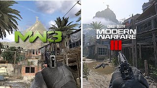 MW3 2011 Vs 2023 Maps Comparison  Call of Duty Modern Warfare 3 COD 2023 [upl. by Mandell774]