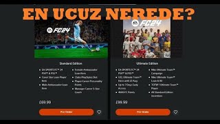 EAFCFIFA 24 EN UCUZ NASIL ALABİLİRİM PC VE KONSOLDA NEREDEN HANGİ VERSİYONLARI ALMALIYIM [upl. by Etteloc]