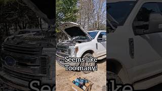 This 2018 f250 has 16 spark plugs never seen a chevy with 16 [upl. by Wenona166]