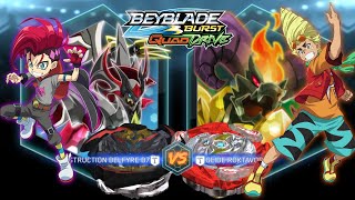 A Brazilian Blader  Destruction Belfyre VS Glide Roktavor  BEYBLADE BURST APP  GAMEPLAY [upl. by Mcadams]