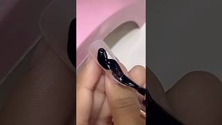 Stilleto Magnetic Cat Eye Gel nail tutorial  cat eye gel polish  cateyegel magneticpower gel [upl. by Ydnat]