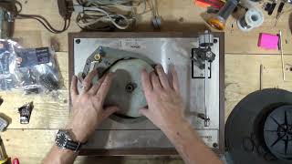 Thorens TD 165 Turntable Restoration Part 1  Initial Evaluation amp Cleanup [upl. by Nairrod]