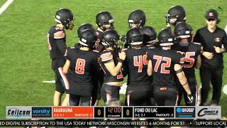 Kaukauna vs Fond du Lac high school football livestream in Week 6 of 2022 season [upl. by Catt]