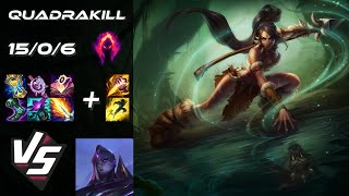 JUNGLE Nidalee vs BelVeth QUADRAKILL  EU Challenger Patch 1413 [upl. by Tyne]