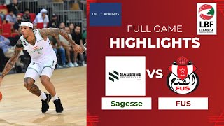 Sagesse Full Game Highlights vs FUS Morocco in Al Wehda Tournament Abu Dhabi [upl. by Urina]