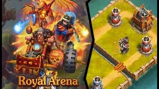 ROYAL ARENA  juego parecido al Clash Royale para facebook [upl. by Kooima]