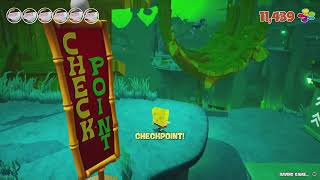 Flying Dutchmans Graveyard  SpongeBob SquarePants Battle for Bikini Bottom  PS4 Playthrough [upl. by Magavern]