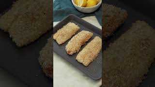 HighProtein Crispy Fish with LemonDill Sauce [upl. by Gasparo]