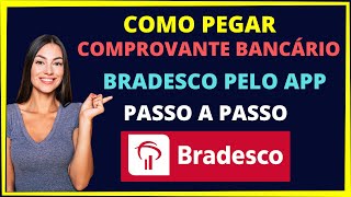 Como pegar comprovante de pagamento Bradesco PASSO A PASSO [upl. by Rebak]