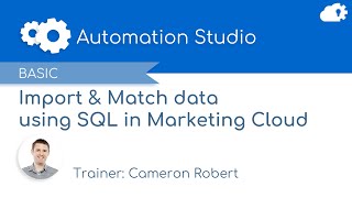 Import and match data in Salesforce Marketing Cloud [upl. by Ordnaxela]