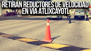 Programa Al Aire Miércoles 50624 Retiran Reductores de Velocidad en Vía Atlixcáyotl [upl. by Spooner]