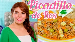 COMO HACER PICADILLO DE RES 🐮 🍛 Recién Cocinados [upl. by Aynna]