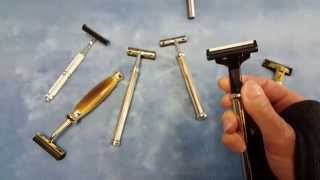 Trac II and Atra Razors  Blade Loading and Overview [upl. by Ahsitram]