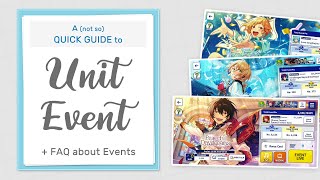 How to UNIT EVENT  FAQ from Comments Enstars Music EN Guide [upl. by Eenaffit]