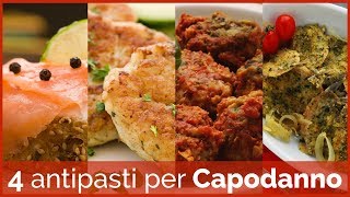 Cenone di Capodanno 4 Idee per Antipasti Sfiziosi [upl. by Lyrred]