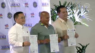 Bato Dela Rosa Philip Salvador Bong Go file COCs [upl. by Oinotnaocram]