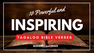 10 Powerful and Inspiring Bible Verses  Tagalog Bible Reading [upl. by Cathe]