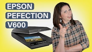 Digitize your photos with Epson Perfection V600 photo scanner  Epson Perfection V600 photo scanner [upl. by Lleumas]