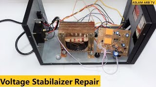 Voltage Stabilizer Repair  ভোল্টেজ স্টাবিলাইজার কি ভাবে কাজ করে দেখুন। [upl. by Brott]